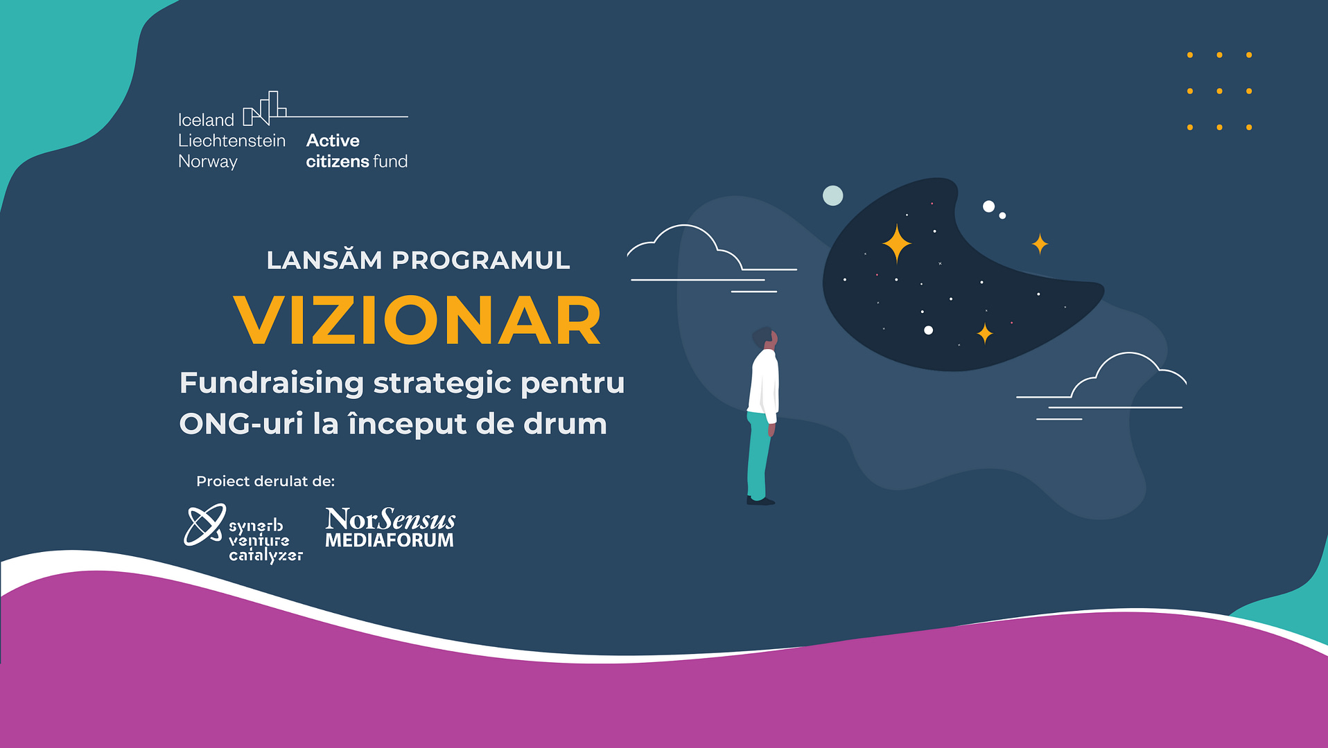 Comunicat presa Vizionar fundraising strategic ONG uri tinere
